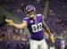 Tight end Kyle Rudolph has started the Vikings' past two games after the team initially planned to rule him out because of an ankle injury on Dec. 17,