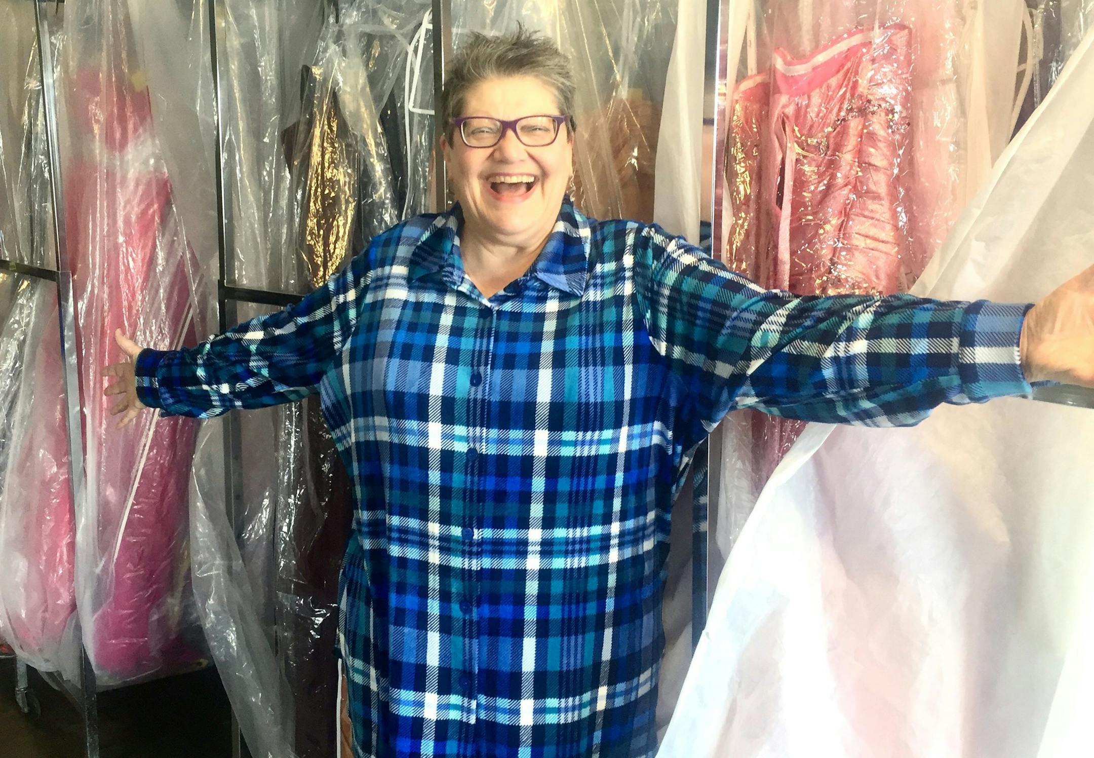 Pam Philipp is the director of "head fairy" at Operation Glass Slipper, a nonprofit that outfits teen girls in need with prom dresses each year. After 13 years, she's stepping down from the organization she started and hopes someone will take it over.