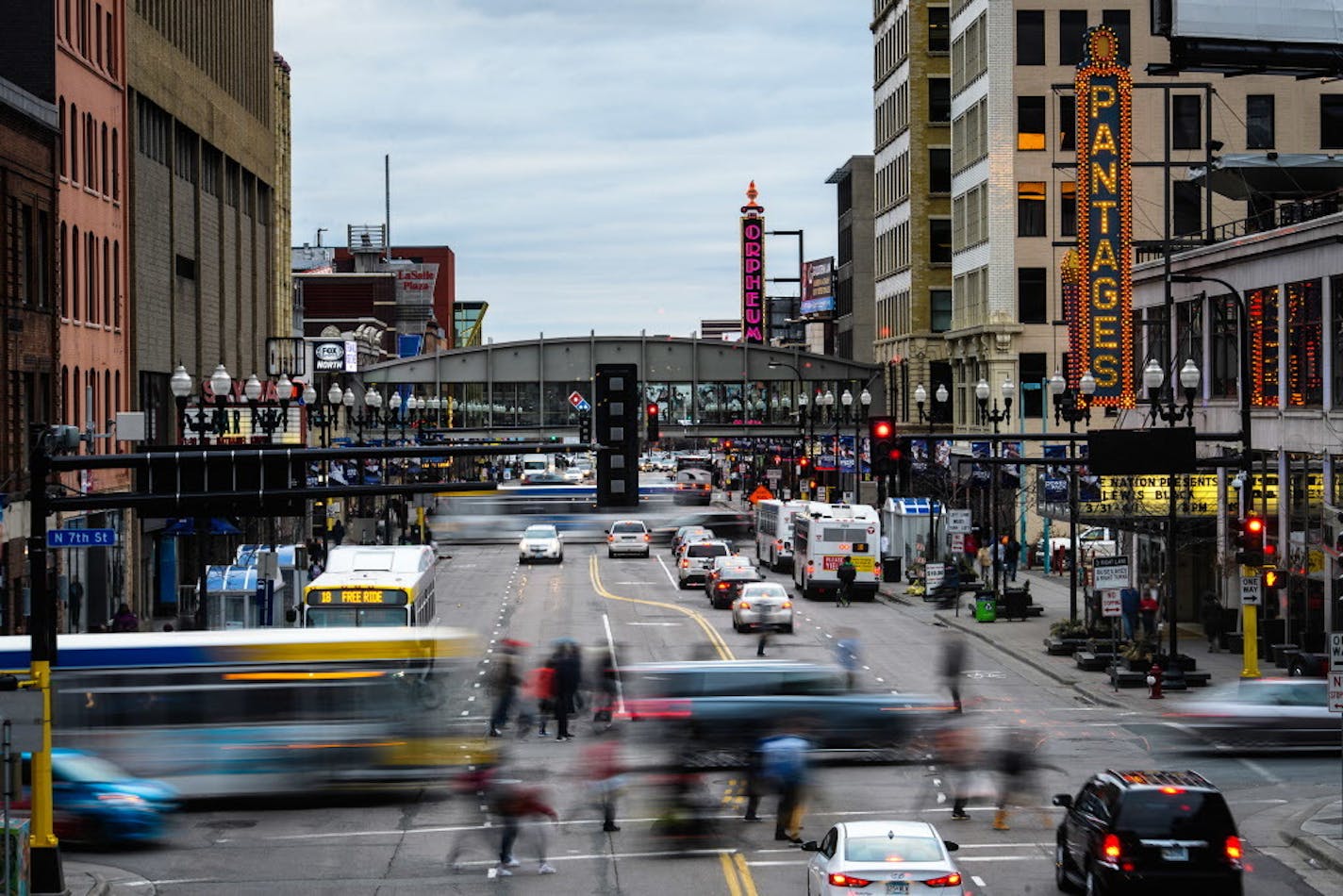 The Hennepin Downtown Project will reconstruct Hennepin Avenue between Washington Avenue and 12th Street starting in 2019, according to the city.