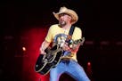 Jason Aldean performs during CMA Fest 2022 in Nashville, Tenn., on June 9, 2022. Country Music Television removed Aldean’s music video for the newly