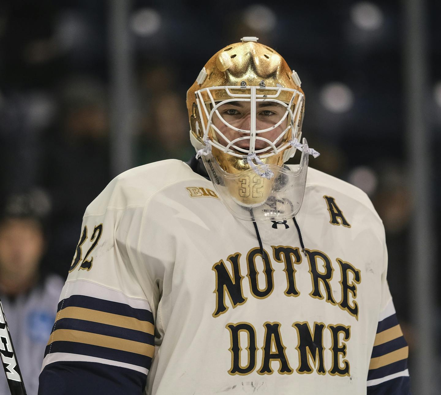 Notre dame hot sale hockey helmets