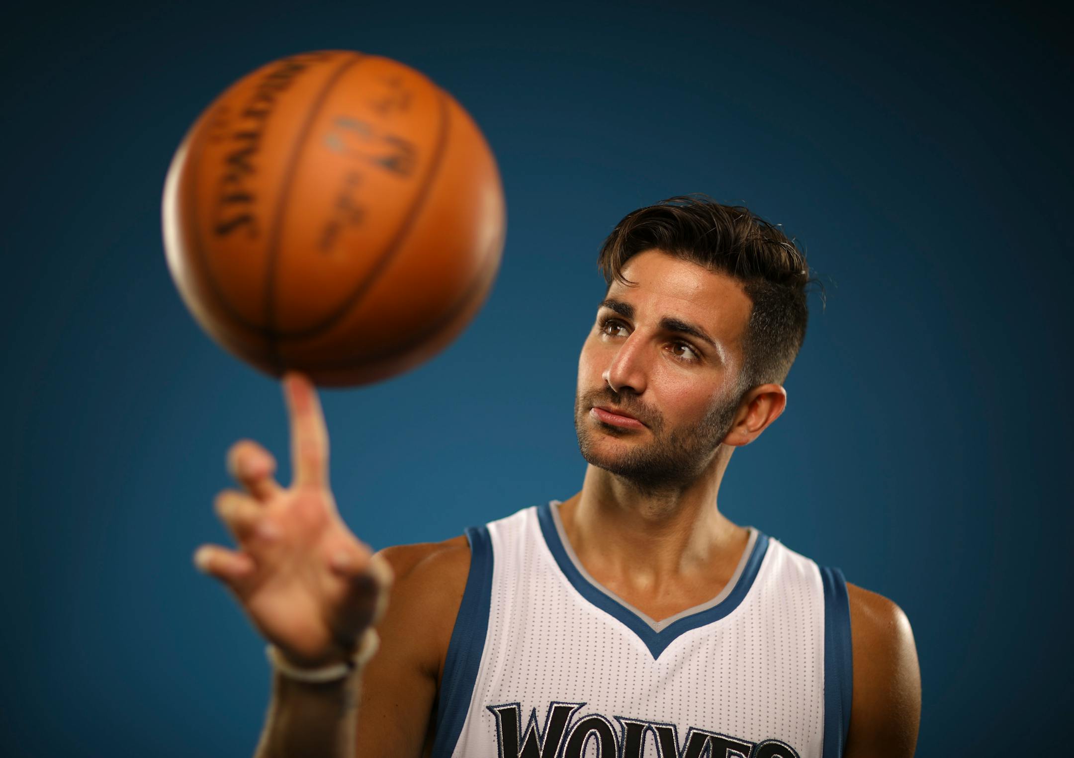 Timberwolves point guard Ricky Rubio