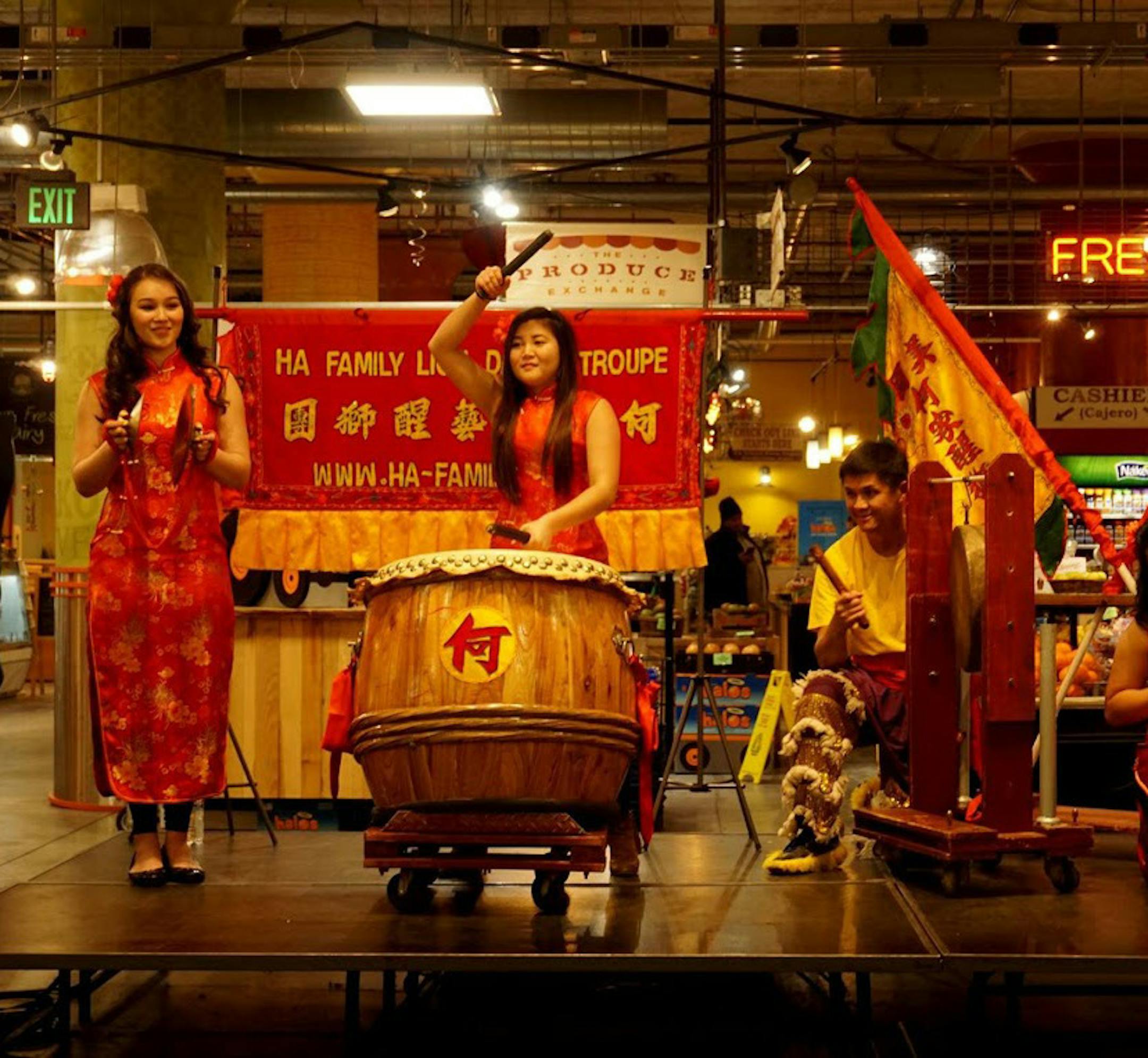 Chinese New Year celebration at Midtown Global Market.