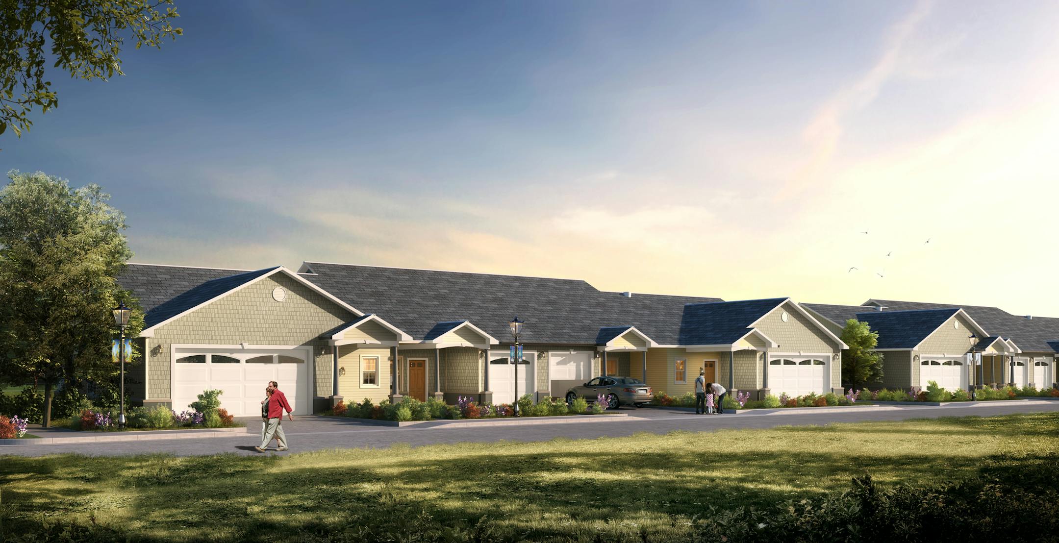 A new development in Victoria will provide homes for people with disabilities and people 55 and older.
