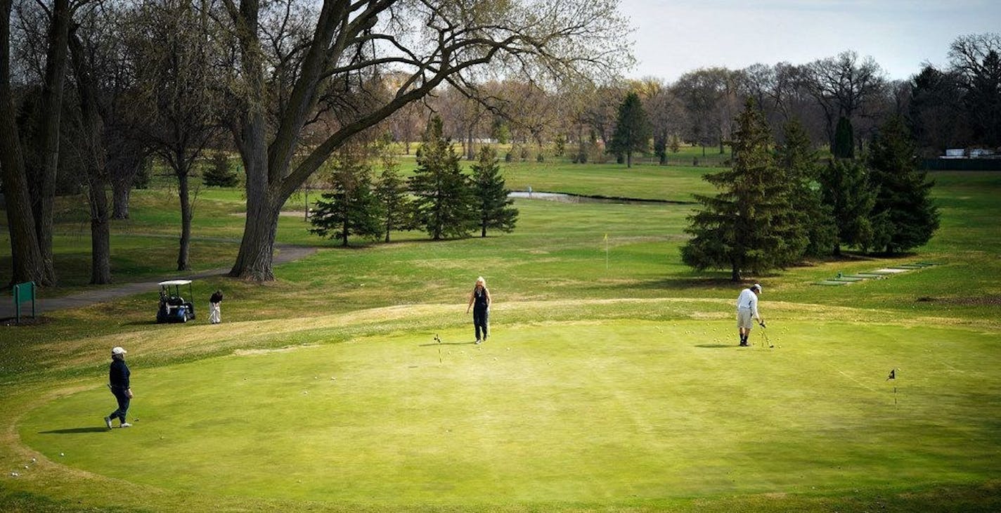 Photo by Glen Stubbe: Minneapolis' Hiawatha golf course in 2019. A proposal has been put forth to overhaul it.