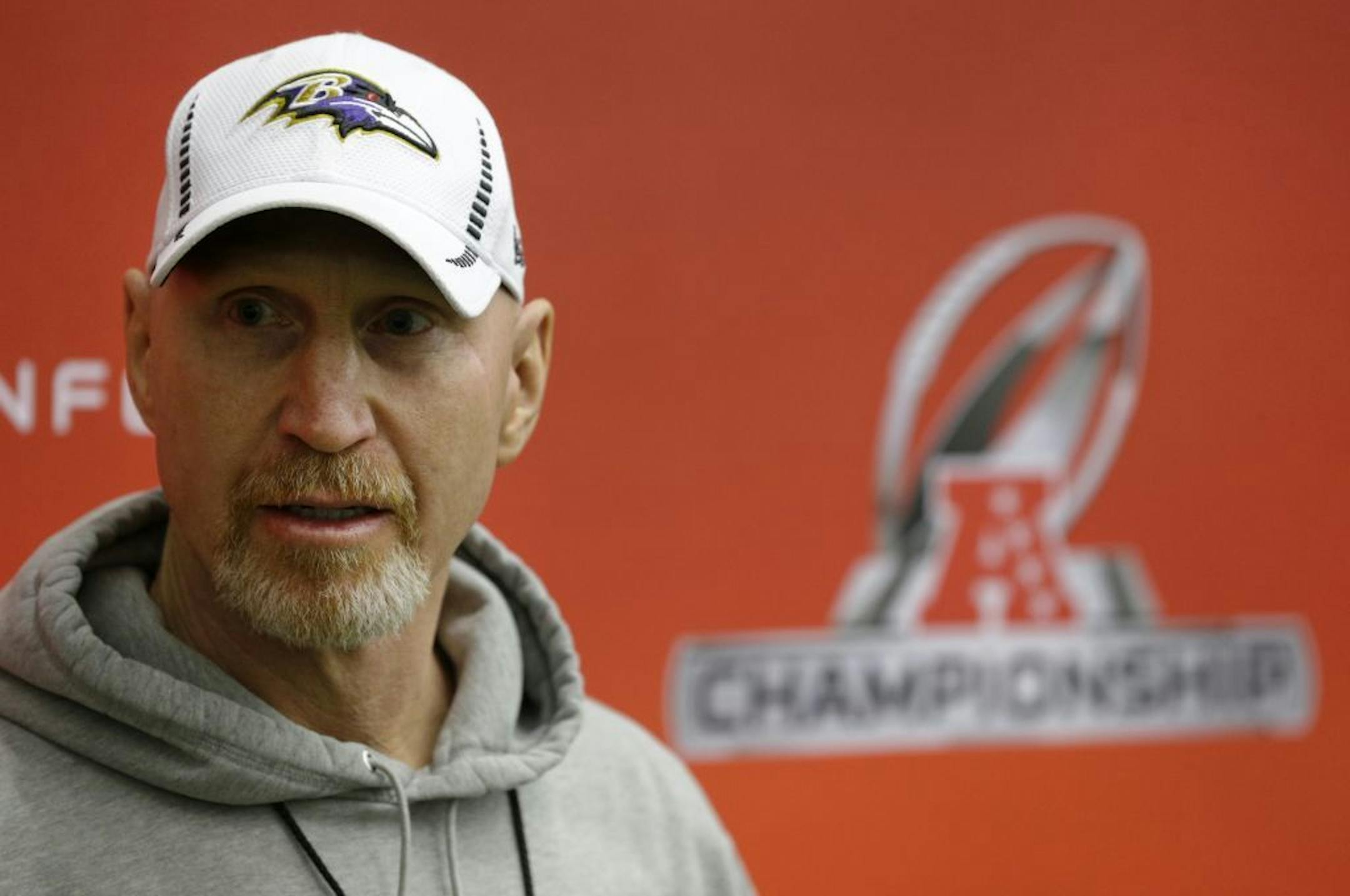 Baltimore Ravens assistant head coach and special teams coordinator Jerry Rosburg.