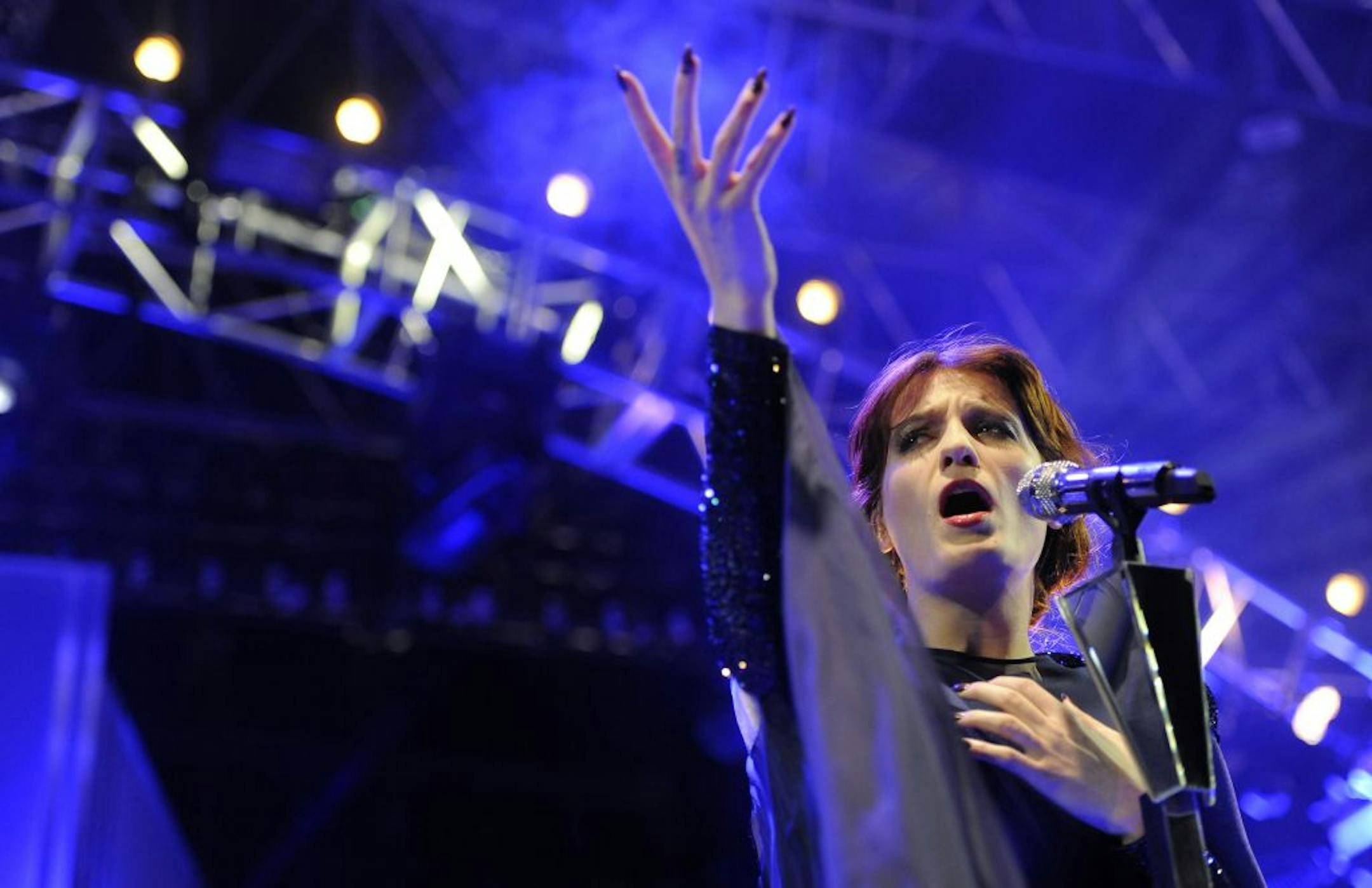 Florence Welch of Florence and the Machine.