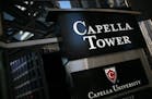 Capella Tower is located on the southeast corner of Second Av and 6th Street in Minneapolis.
