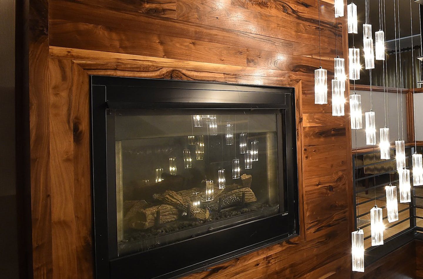 Wood used to decorate a Plaza home. (Jill Toyoshiba/Kansas City Star/TNS)