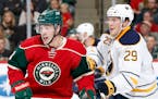 Forward Tyler Graovac (left), whom the Wild re-signed Thursday, has an inside track to make the team for a second year in a row because for the first 