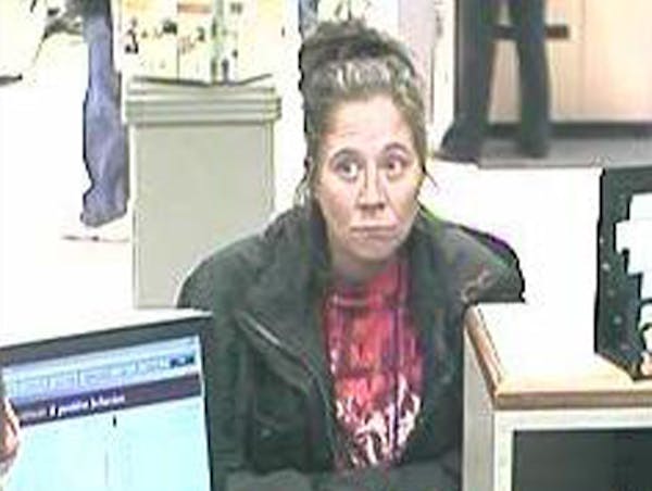 This woman robbed a TCF Bank branch in Blaine.
