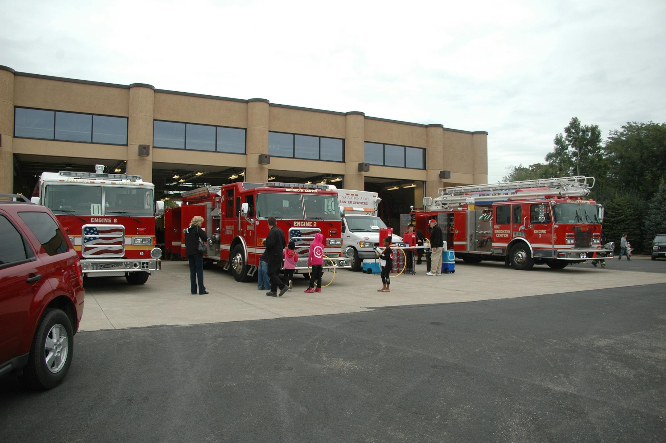 Credit: Brooklyn Center Fire Department Fire engines will be just one of the attractions at Saturday's open house at the West Fire Station in Brooklyn Center.