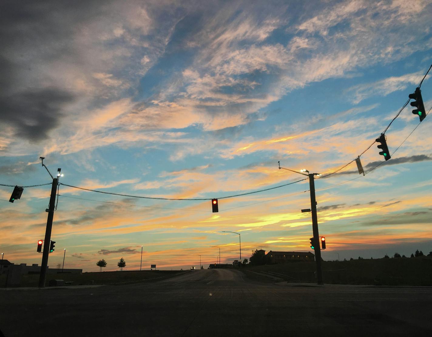 Midwest landscape.