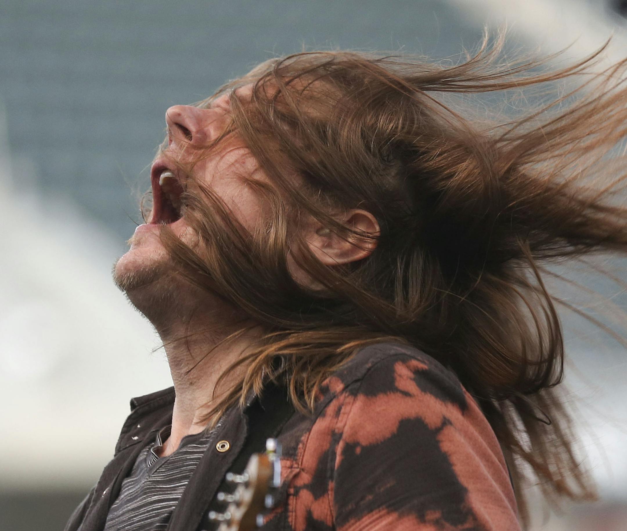 Soul Asylum performed during the Skyline Music Festival to a sold-out crowd at Target Field in Minneapolis Min., Friday, July 26, 2013. ] (KYNDELL HARKNESS/STAR TRIBUNE) kyndell.harkness@startribune.com ORG XMIT: MIN1307262037543054