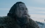Leonardo DiCaprio, who received a best-actor nomination, stars in "The Revenant."