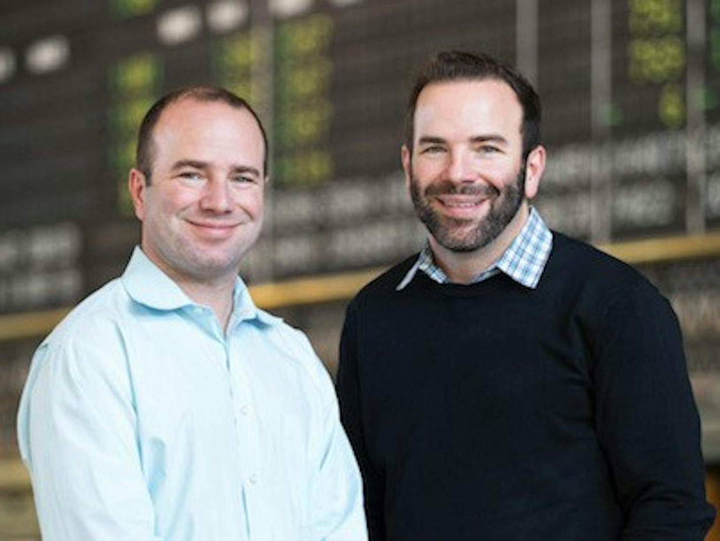 Ryan, right, and Rob Weber are the founders of Great North Labs, a Minnesota-based venture fund that invests in startups.