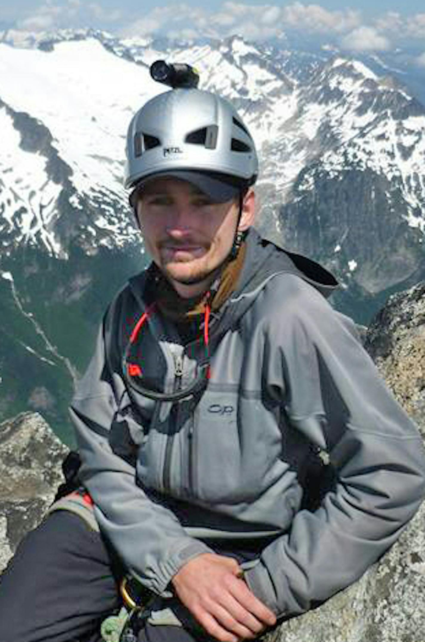 Mark Mahaney.The climbing party, including two guides from Seattle's Alpine Ascents International, set off on Monday for a five-day ascent along the north face of the glacier-streaked mountain, said Fawn Bauer, a Mount Rainier National Park spokeswoman. They were last heard from via satellite phone on Wednesday evening, when they had reached an elevation of 12,800 feet (3,900 meters) in the Liberty Ridge area, Bauer said. Photo is not on the mountain he was lost on.