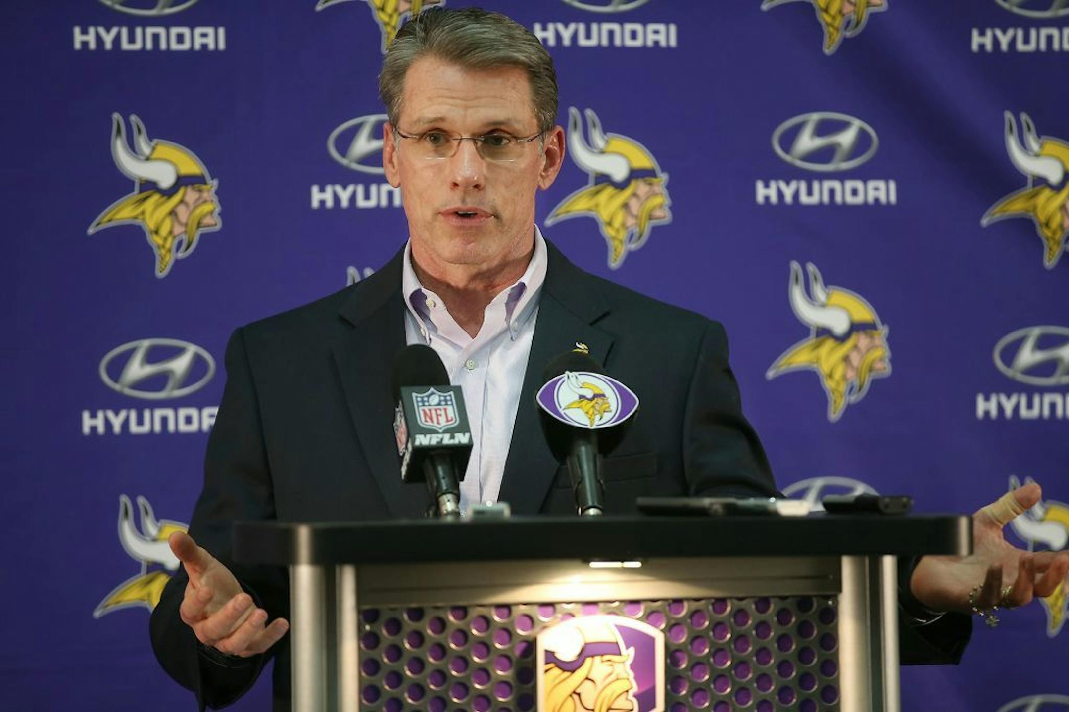 Minnesota Vikings GM Rick Spielman