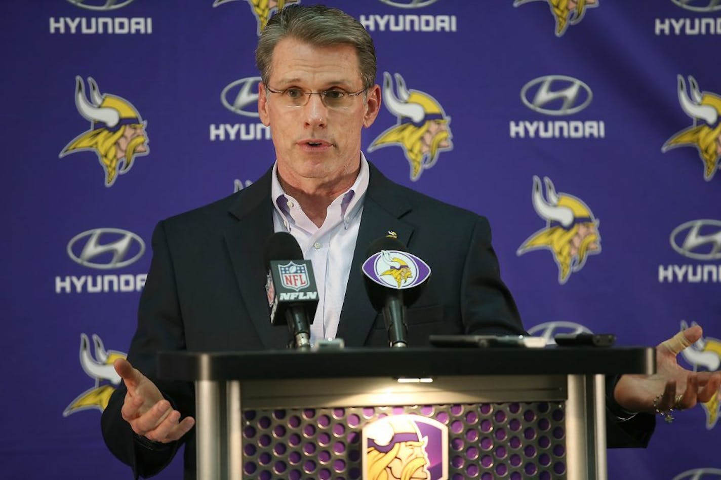 Minnesota Vikings GM Rick Spielman