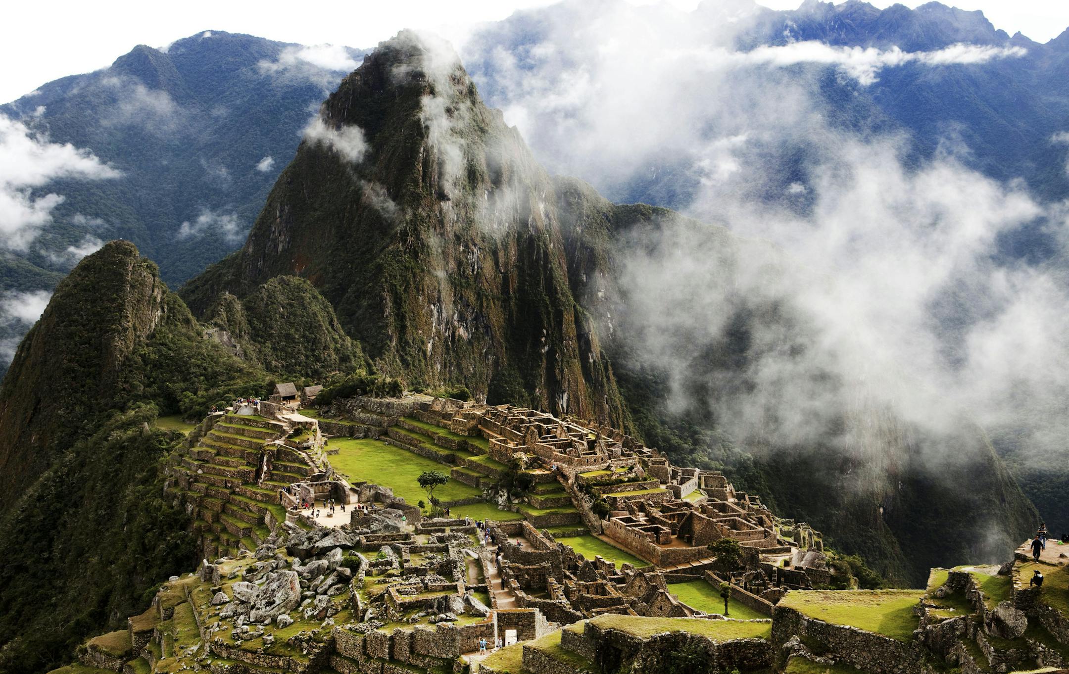 The Incan citadel of Machu Picchu in Peru, May 25, 2011. The Inca city, first seen by Hiram Bingham III, a Yale history lecturer, 100 years ago, is believed to have been built in the 15th century and consists of imposing stone buildings arranged around a central plaza. (Piotr Redlinski/The New York Times)