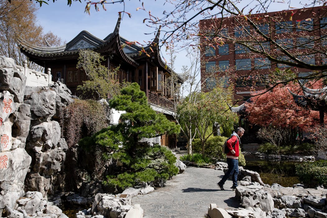 The Lan Su Chinese Garden in Portland is a replica of a Ming-era family estate.