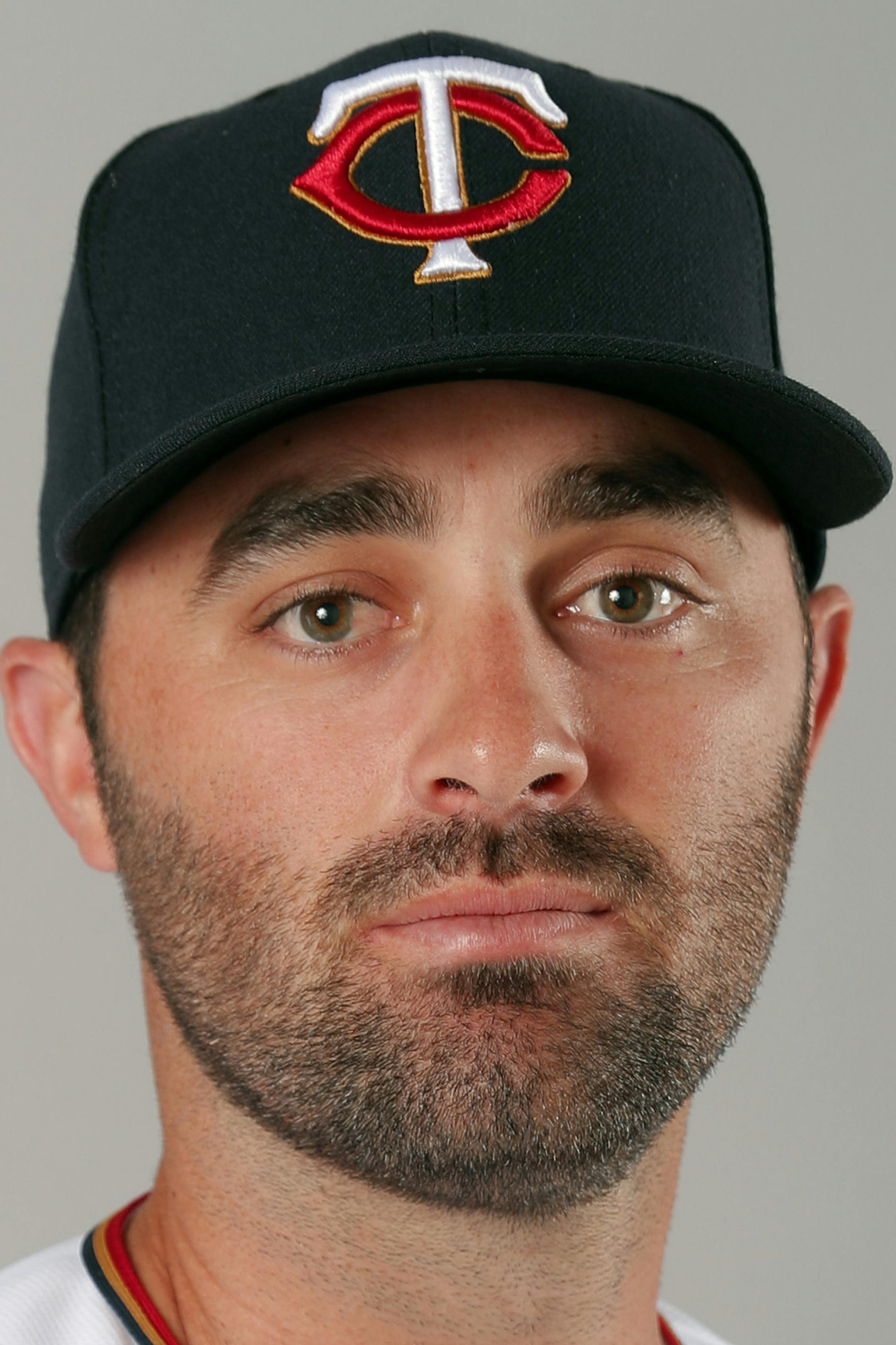 This is a 2019 photo of Matt Magill of the Minnesota Twins. This image reflects the 2019 active roster as of Feb. 22, 2019, when this image was taken. (AP Photo/Gerald Herbert) ORG XMIT: standard transref