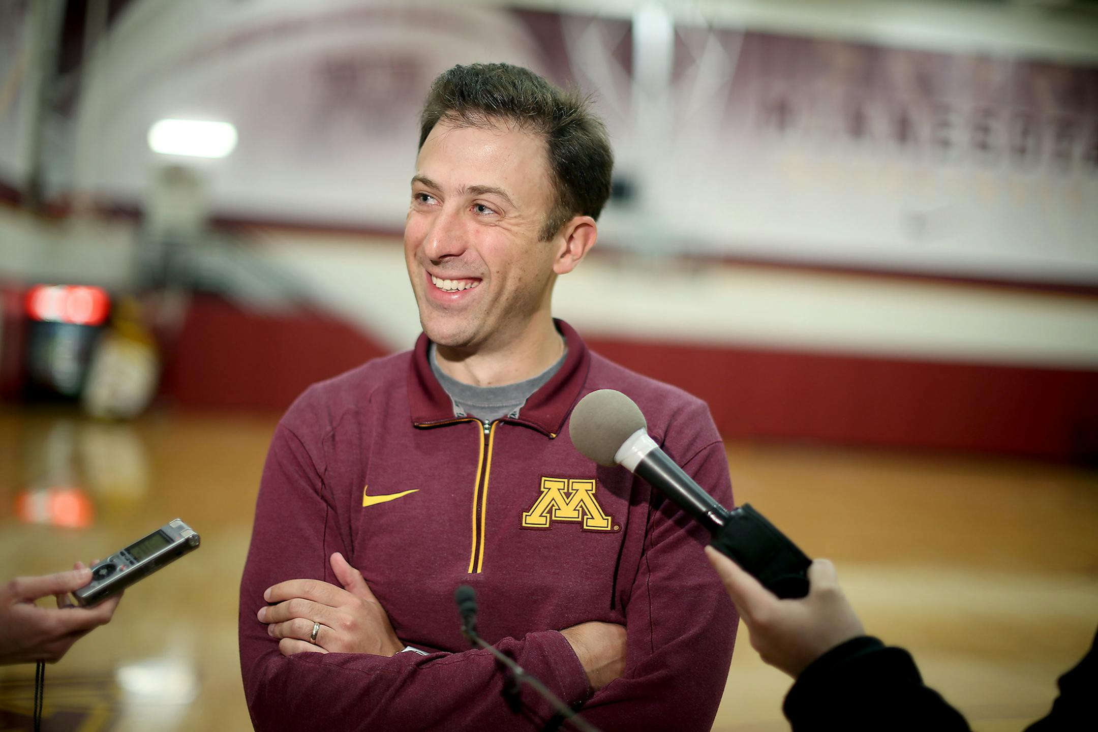 Gophers men's basketball coach Richard Pitino.