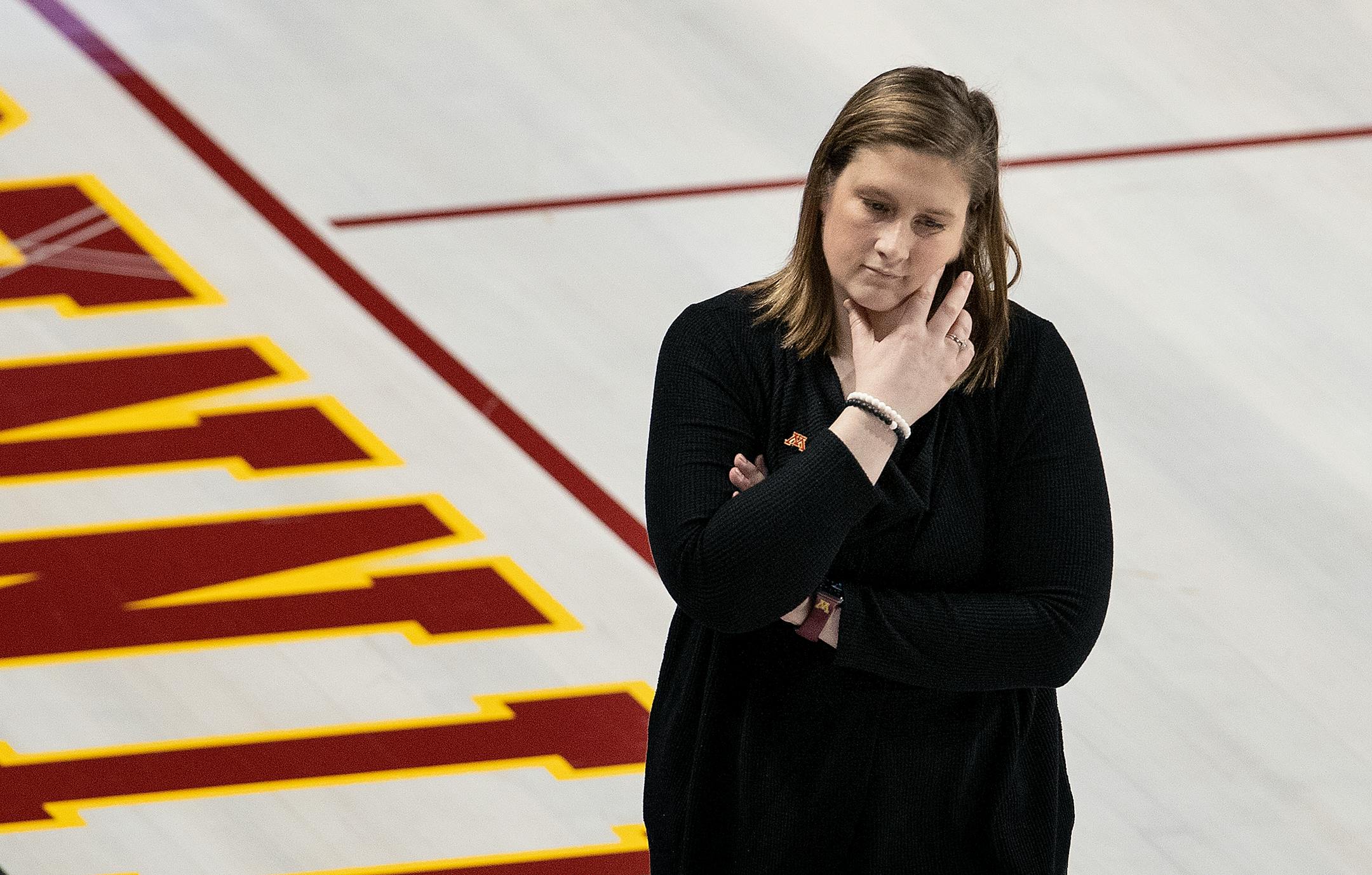 Gophers head coach Lindsay Whalen has seen her team go from 12-0 to struggling in the Big Ten.