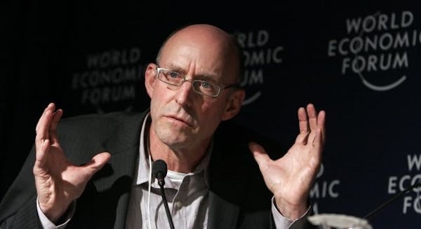 Author Michael Pollan spoke at the World Economic Forum in Davos, Switzerland, in January.