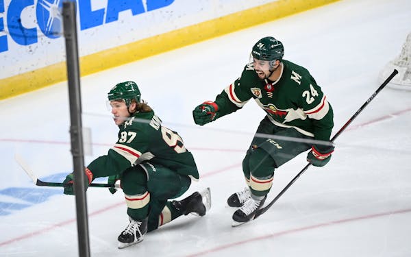 Kirill Kaprizov (left) and Matt Dumba are expected to be among the new leaders on the Wild roster.