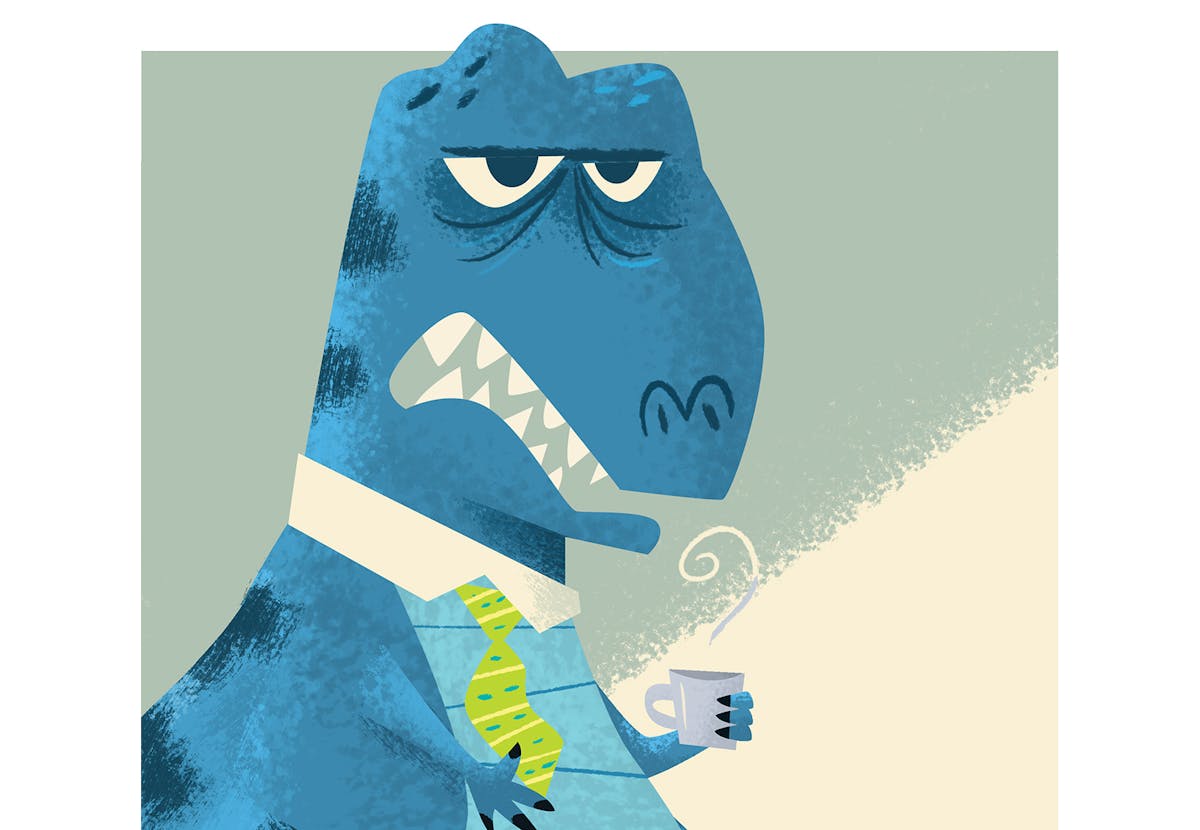 Avoid becoming the office dinosaur