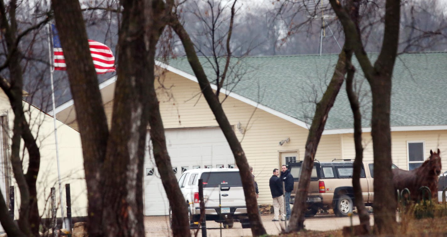 Doug and Gina Dahlen own the White Horse Ranch near Herman, Minn., where missing sisters Gianna and Samantha Rucki were found.