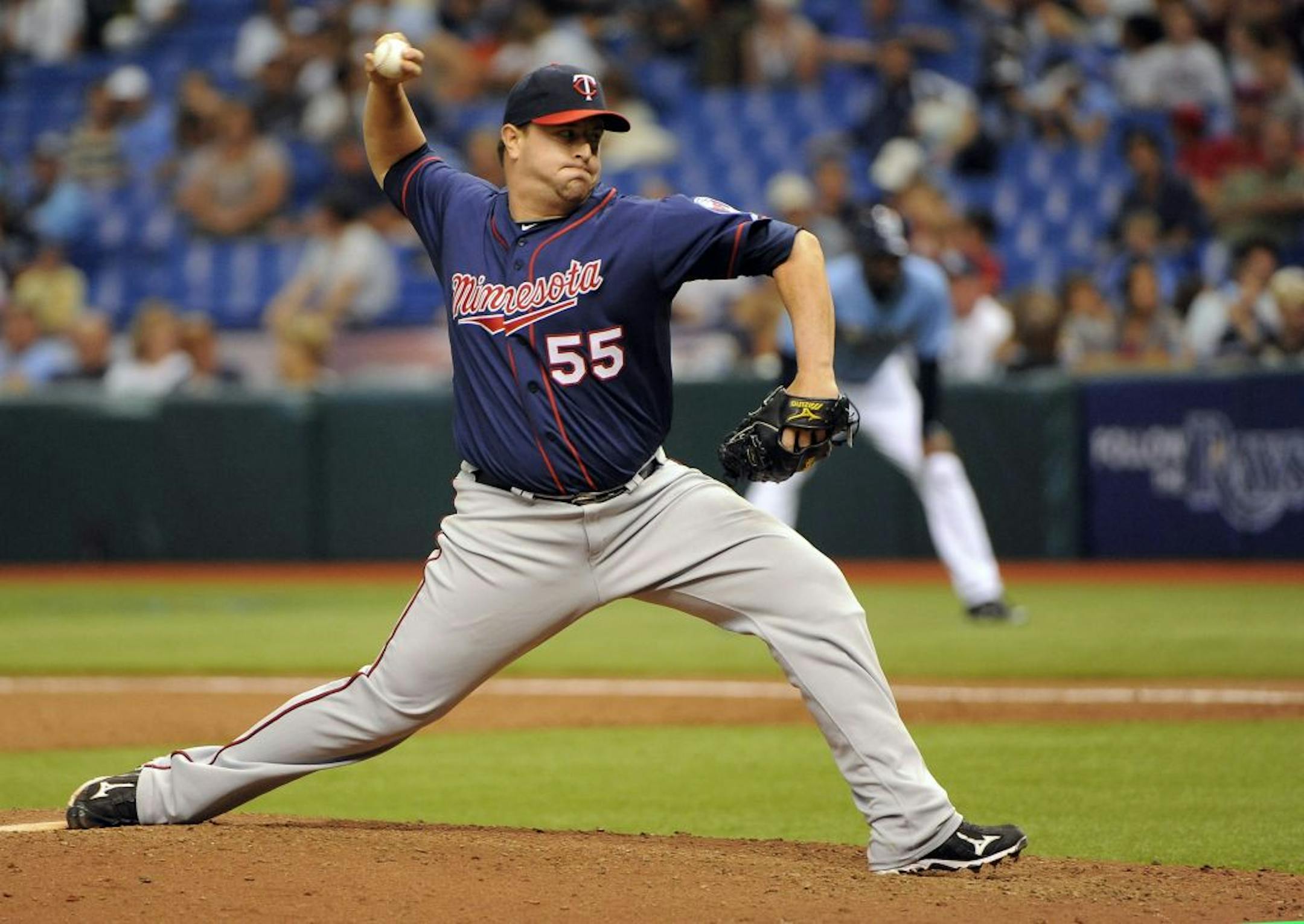 Minnesota Twins pitcher Matt Capps