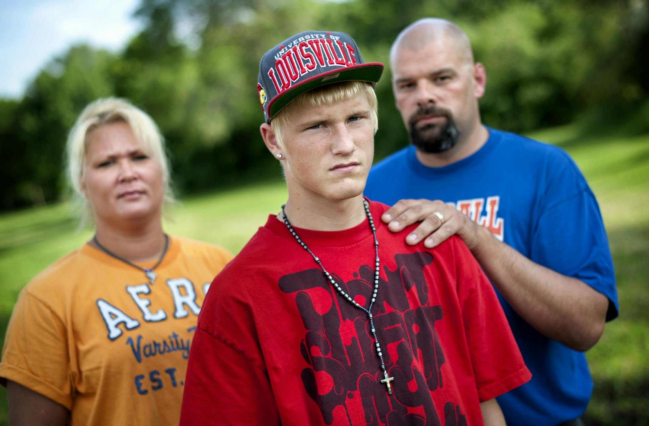 Jake Balthazor started wearing a rosary in March to support his grandmother.
