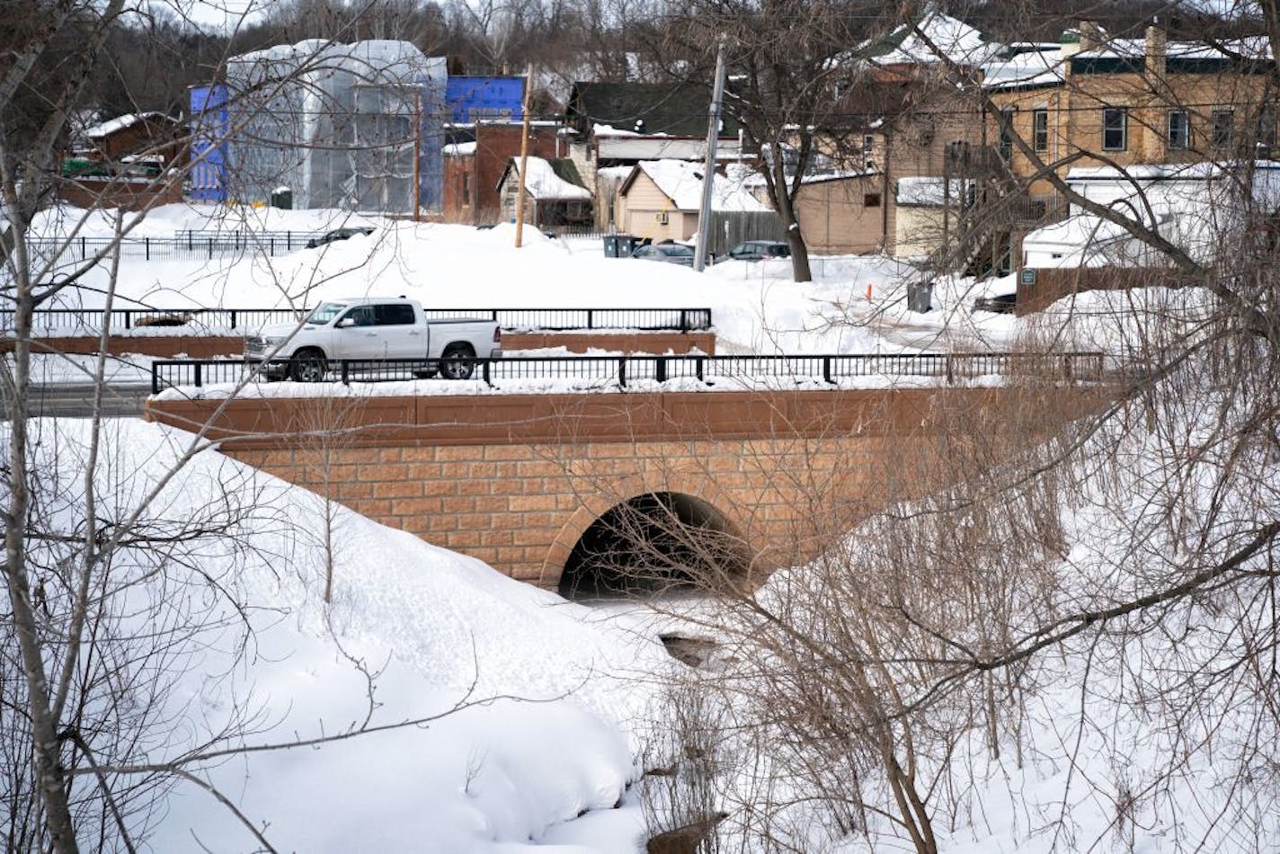 As temperatures get out of the single digits, there's warning that flooding is a possibility this spring. Carver is on the banks of the Minnesota River, where high water poses a threat.