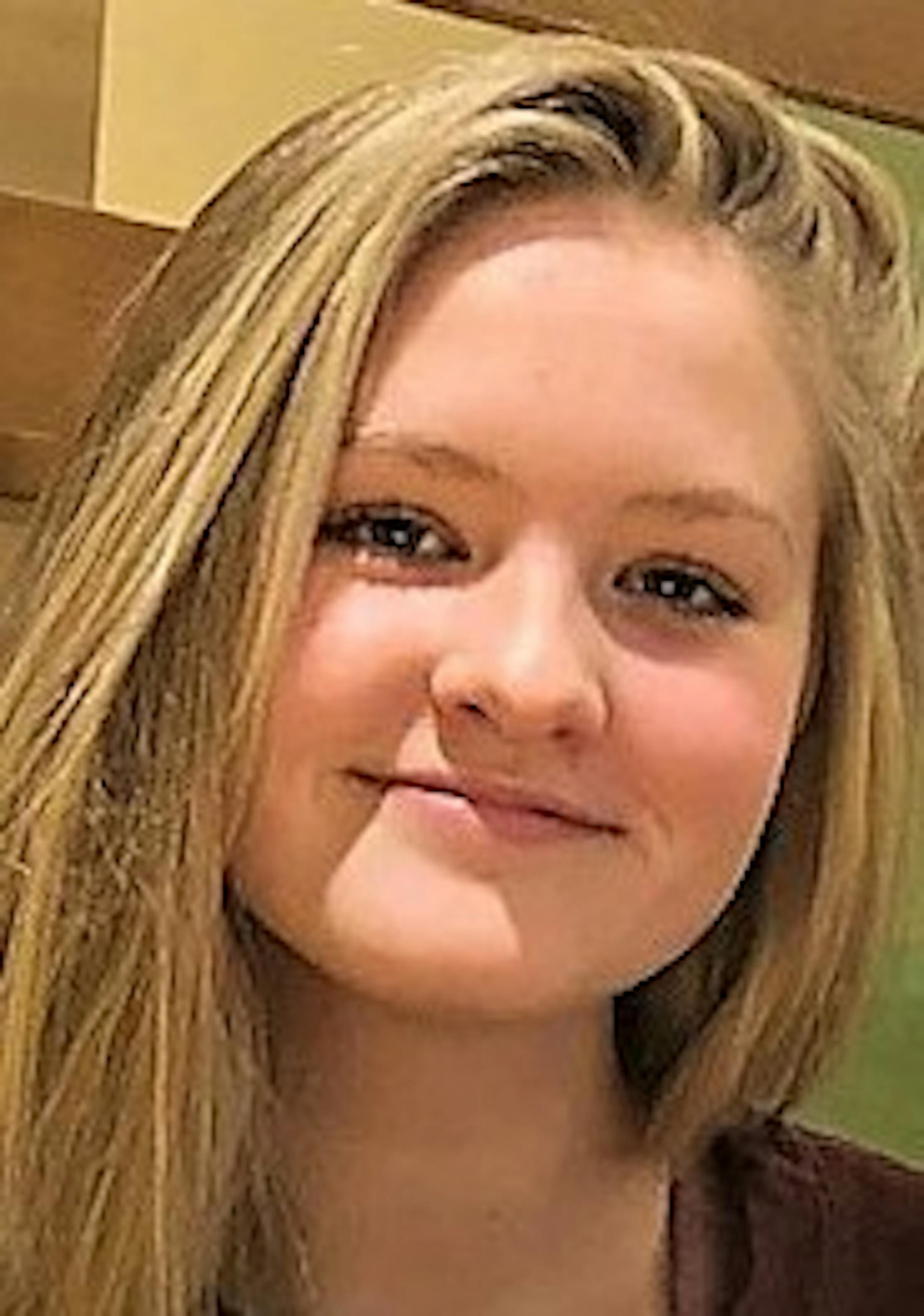 Delaney Norman, South St. Paul hockey, 8th grade, 2018-19