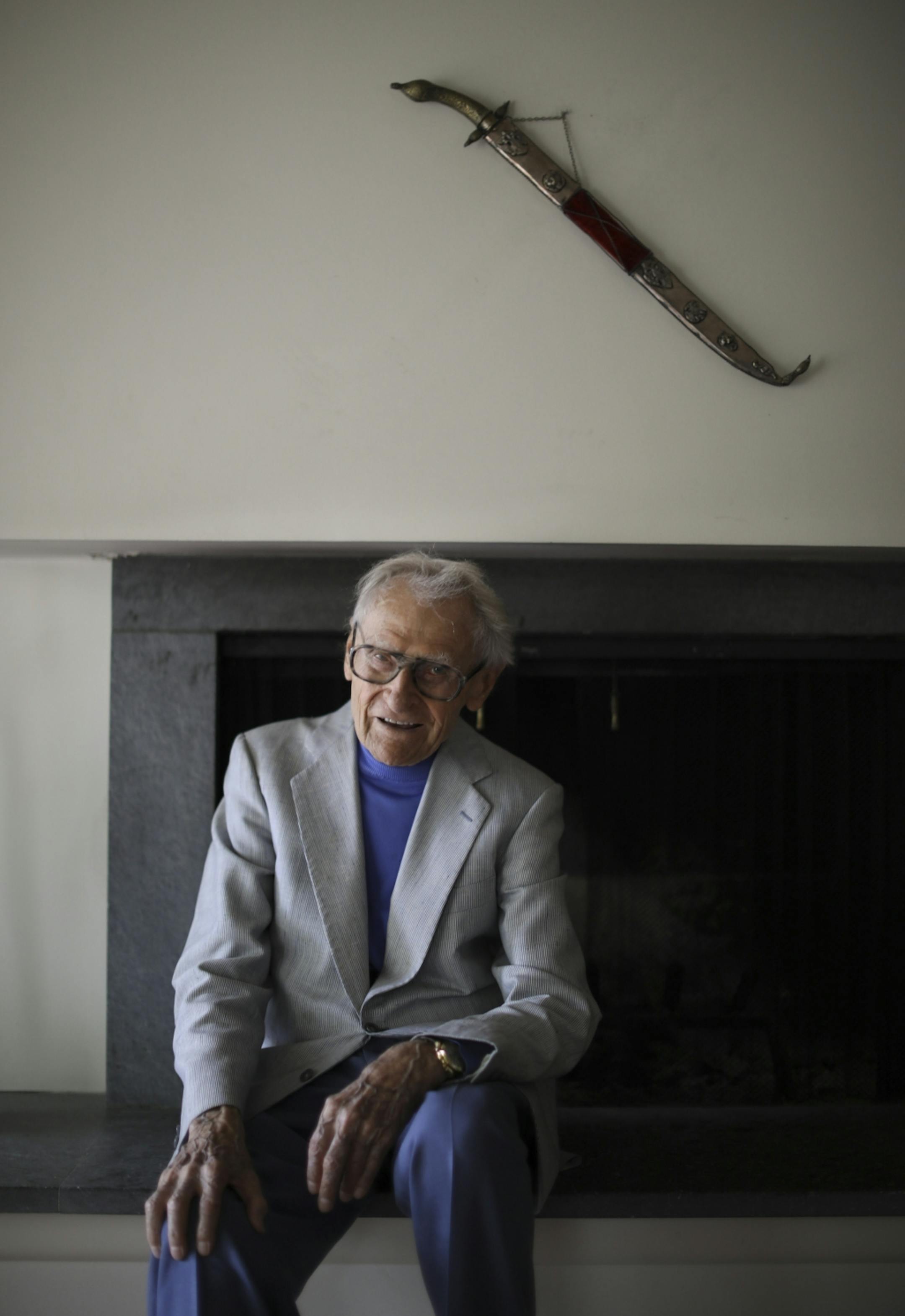 Minnesota Orchestra Conductor Laureate Stanislaw Skrowaczewski, 93, at his home in Plymouth.