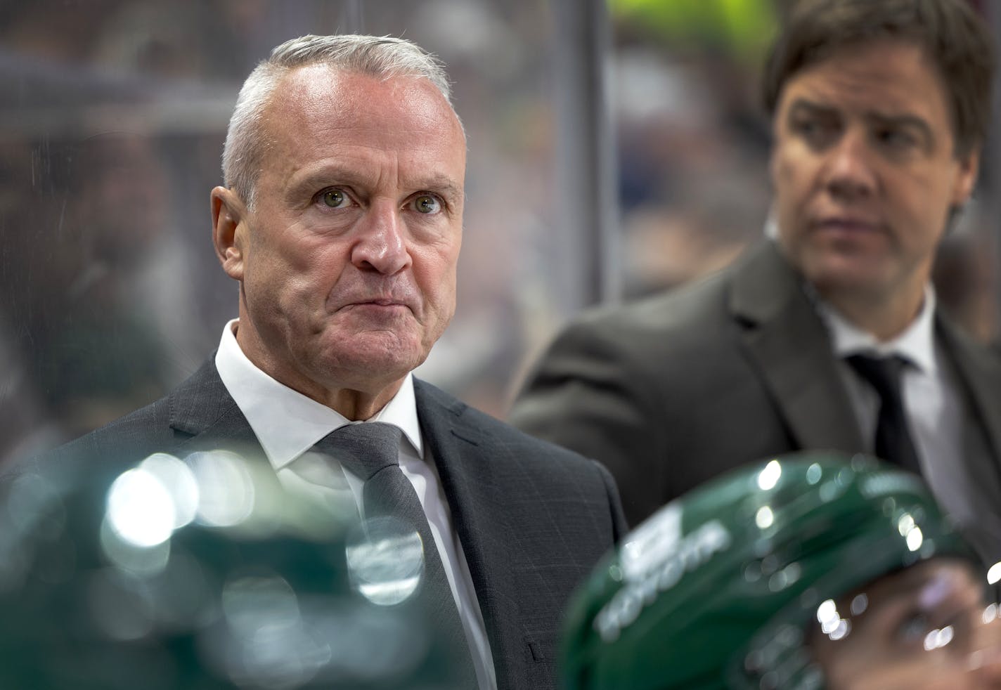 Minnesota Wild head coach Dean Evason Monday, March 27, 2023, at Xcel Energy Center in St. Paul, Minn. ] CARLOS GONZALEZ • carlos.gonzalez@startribune.com.