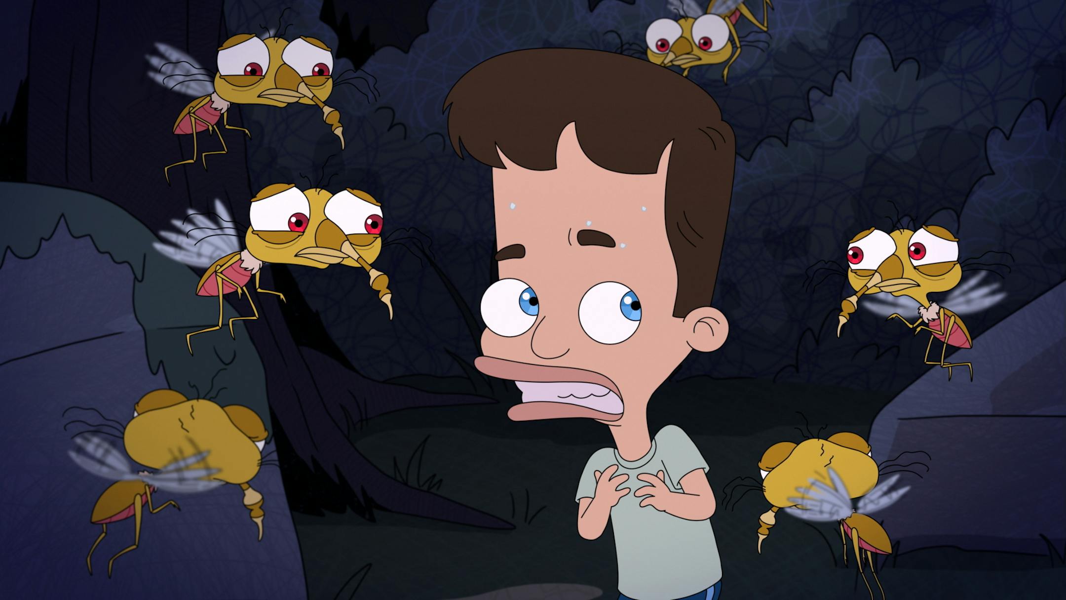 Nick Birch (voiced by Nick Kroll) in the fourth season of "Big Mouth."