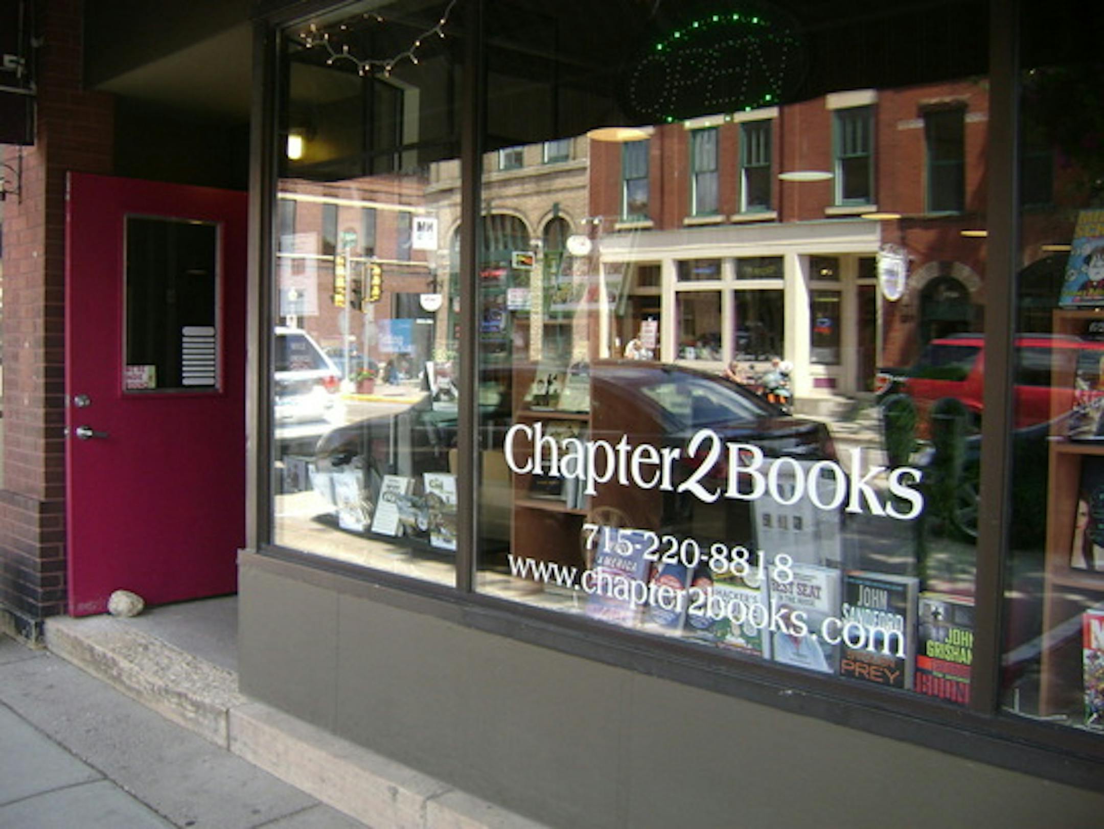 Chapter 2 Books in Hudson, Wis. Photo courtesy of the store's Website.