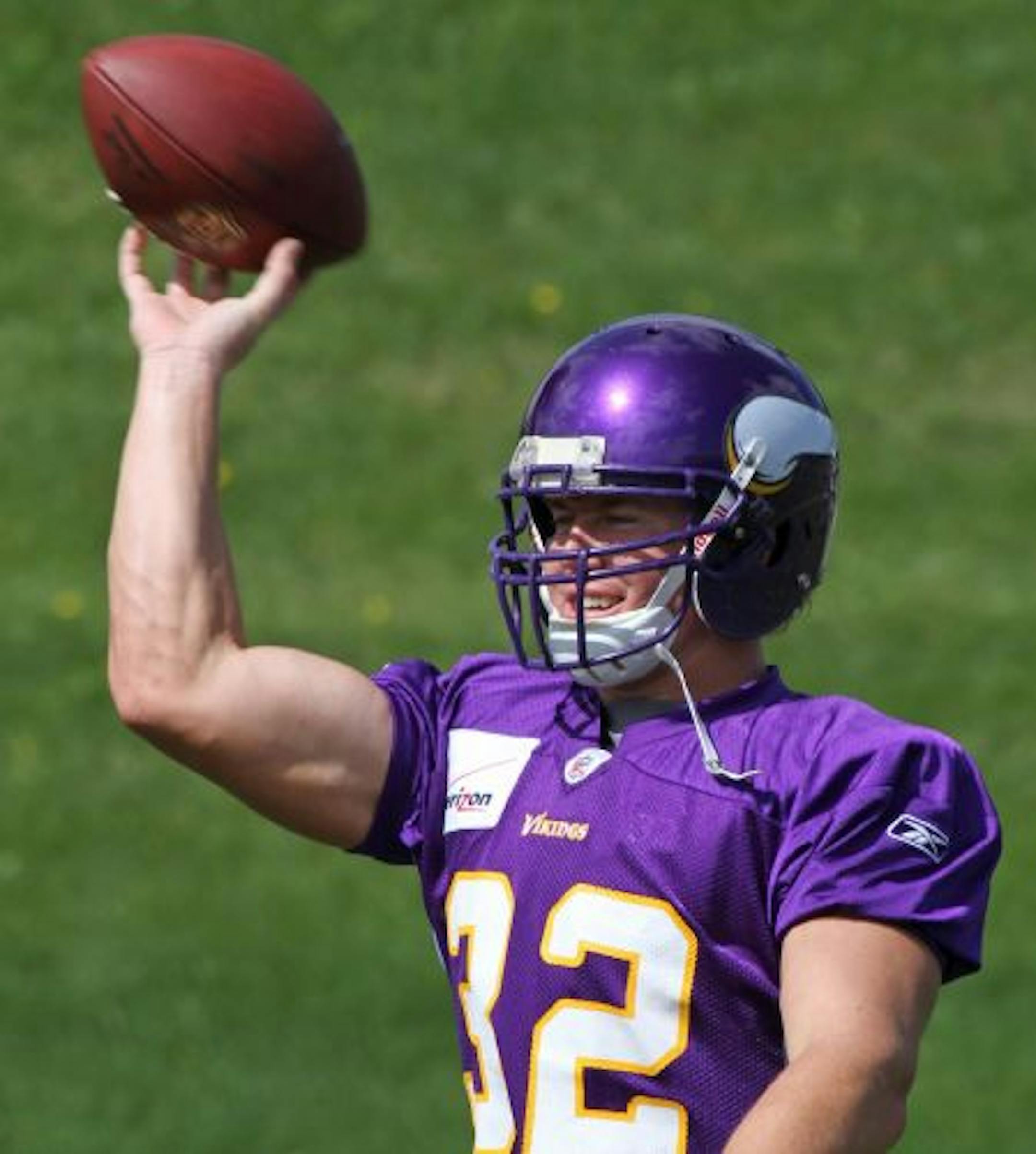 Vikings running back Toby Gerhart