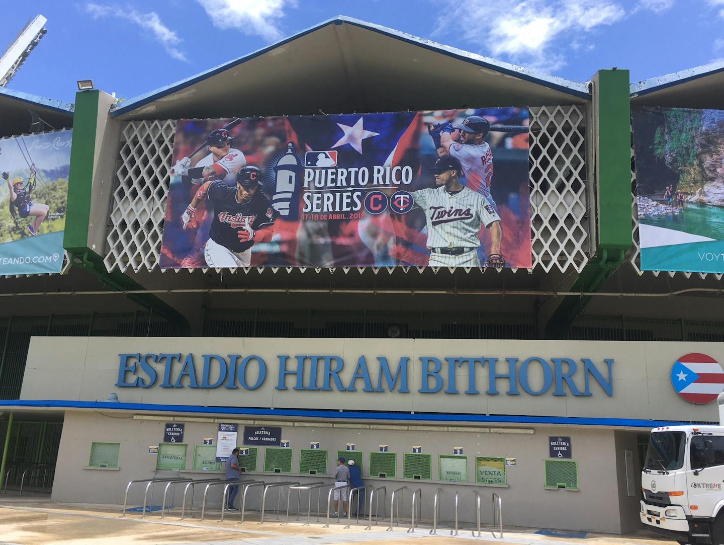 The stadium where the Twins and Indians will play. Photo by La Velle E. Neal III