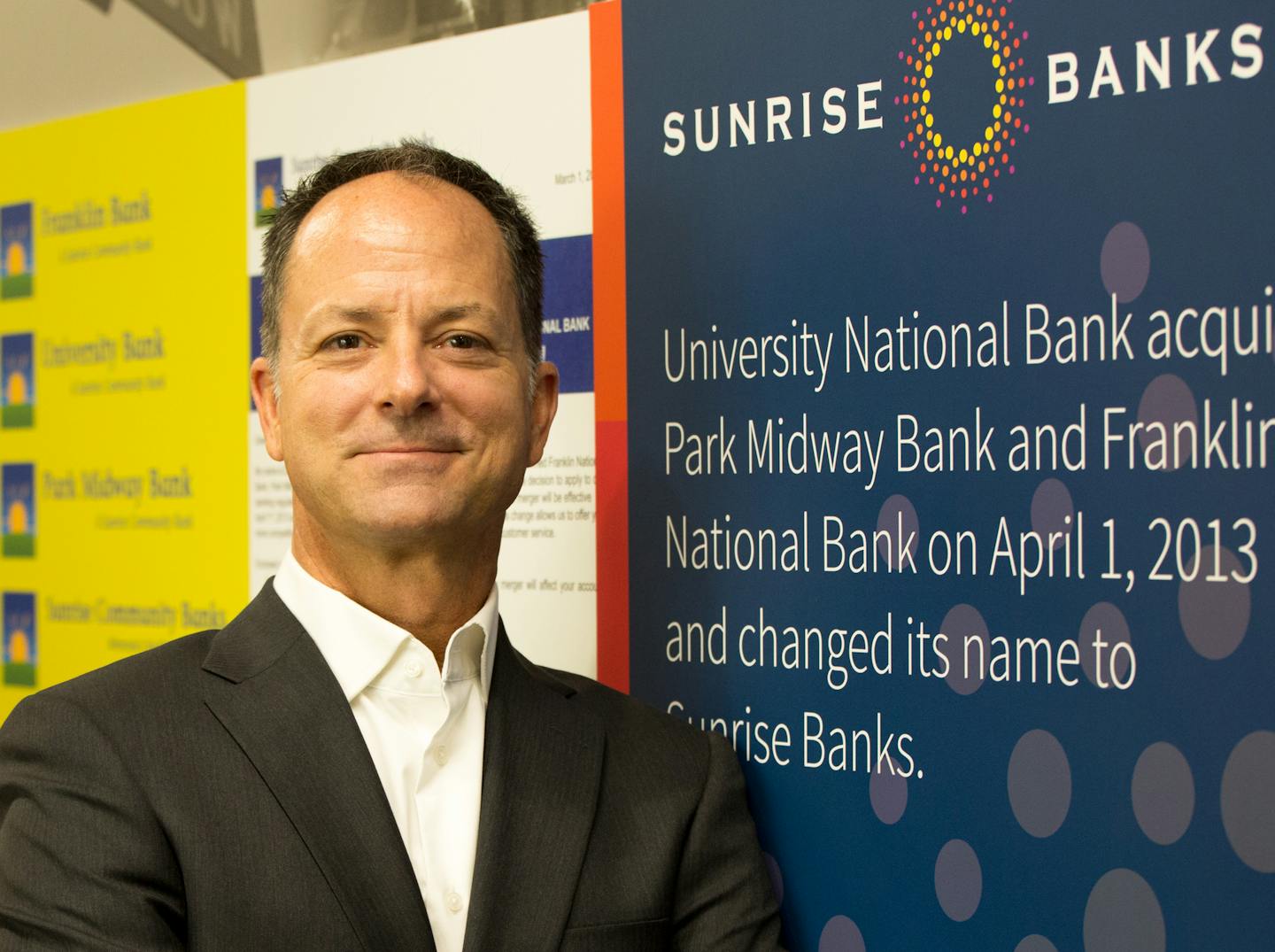 David Reiling, CEO of St. Paul-based Sunrise Banks. Courtesy: Sunrise Banks.