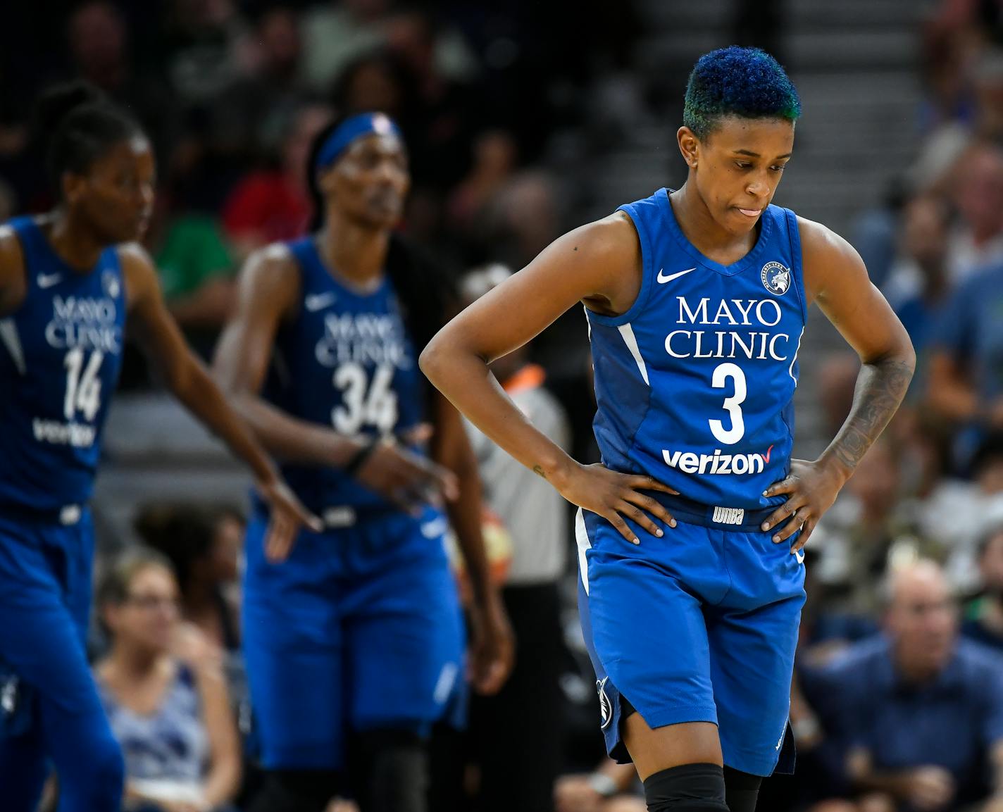 Lynx guard Danielle Robinson underwent ankle surgery after an injury suffered against Las Vegas.