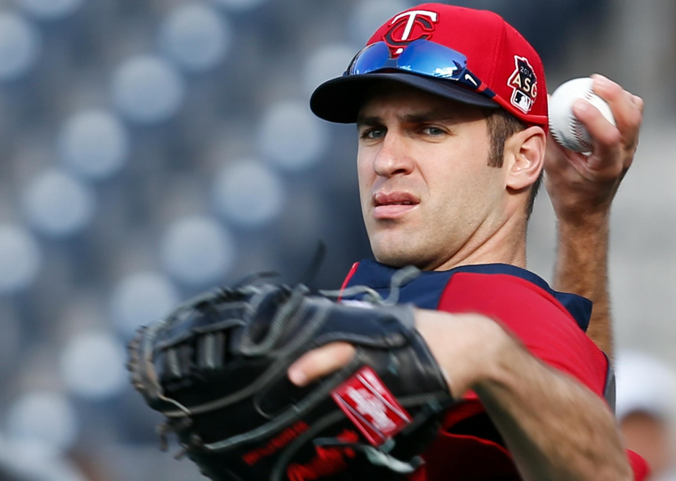 Minnesota Twins first baseman Joe Mauer.