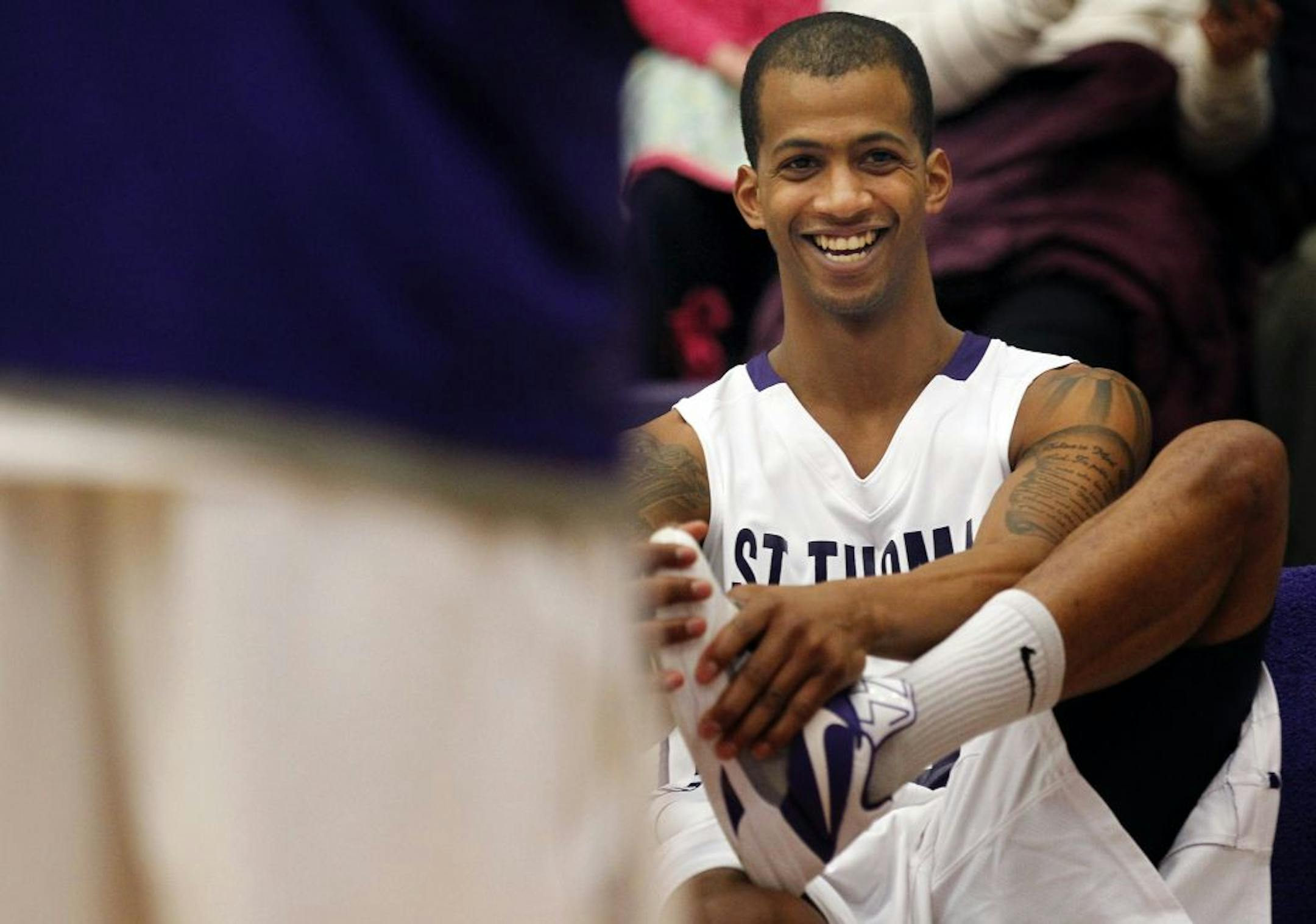 University of St. Thomas guard John Nance