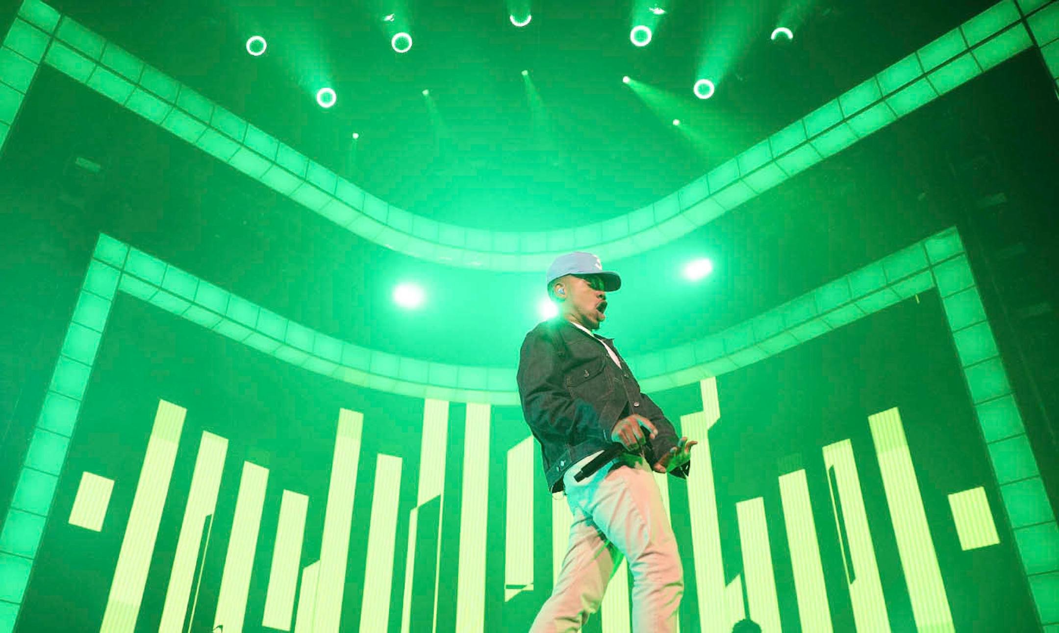 Chance the Rapper performed Friday at the Xcel Center.