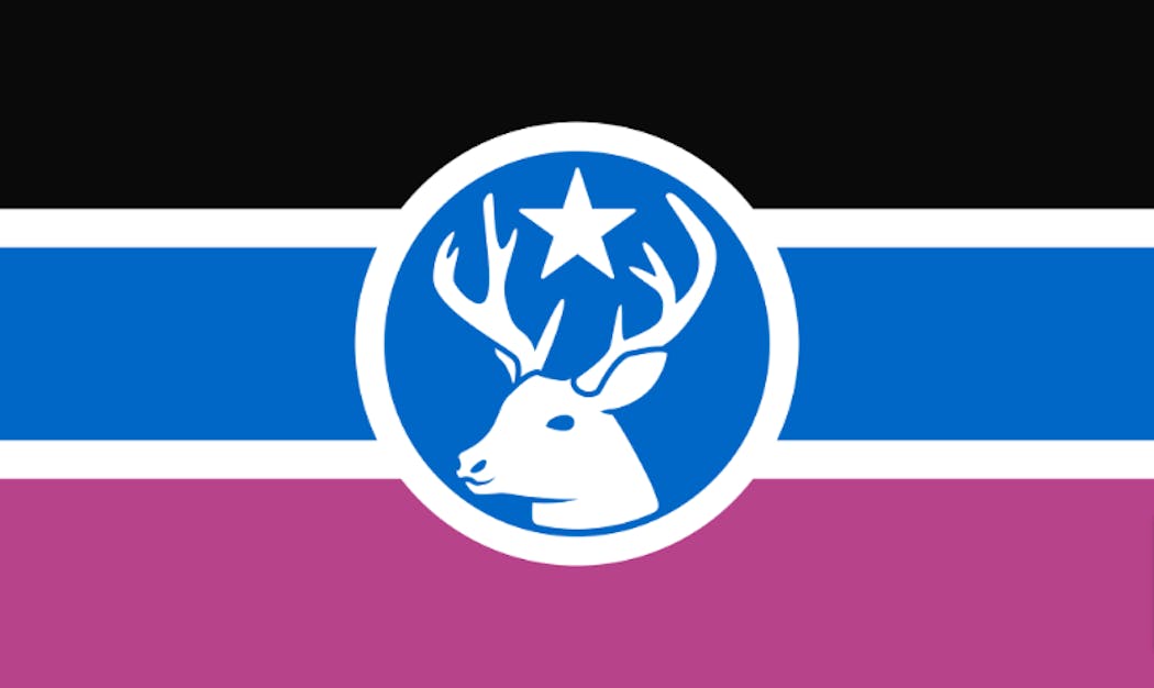 Submission F58 for a new Minnesota state flag.