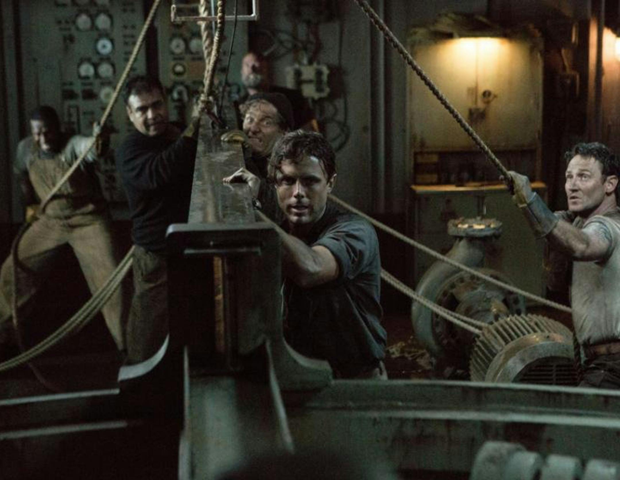 Casey Affleck and Josh Stewart in "The Finest Hours." (Walt Disney Studios) ORG XMIT: 1179773