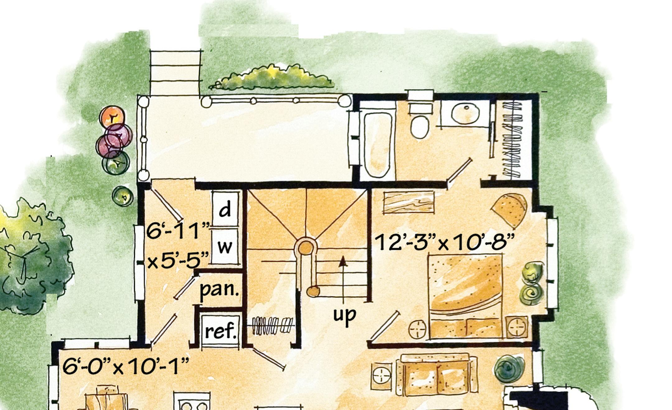 Rustic cabin boasts modern amenities